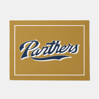 FIU Panthersスクリプト ドアマット