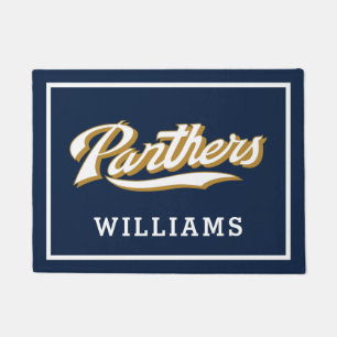 FIU Panthersスクリプト ドアマット