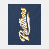 FIU Panthersスクリプト フリースブランケット (正面)