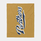 FIU Panthersスクリプト フリースブランケット (正面)