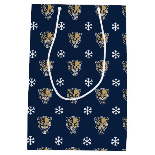 FIU Panthers – クリスマス ミディアムペーパーバッグ (裏面)