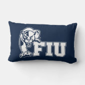 FIU Panthers – ホワイトロゴ ランバークッション (裏面)