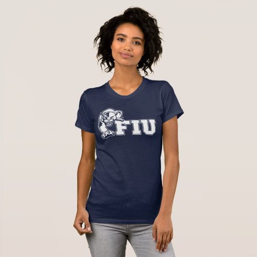 FIU Panthers – ホワイトロゴ Tシャツ (正面フル)