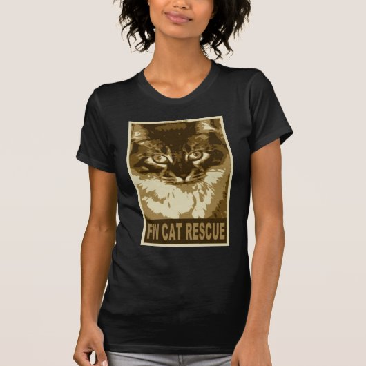 fiv-cat-rescue_2 tシャツ (正面)