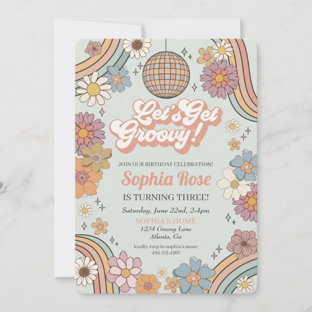 FiveはVibe Groovy 5th誕生日70sレトロ (正面)