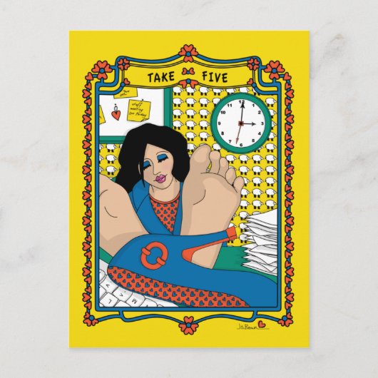 Five_B_ポストカード ポストカード (正面)