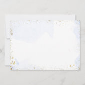 Five birthday party a Princess Castle Photo  招待状 (裏面)