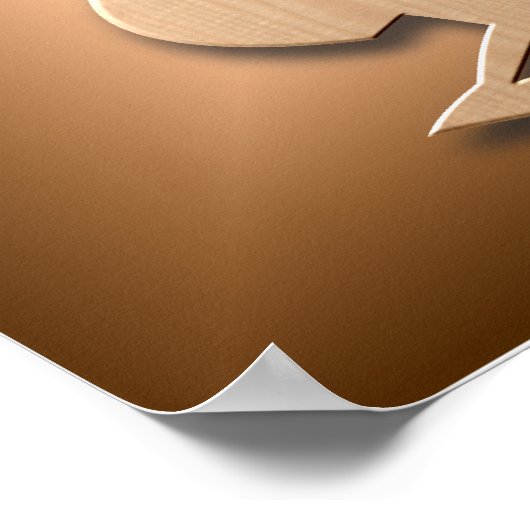 Five Brown Kokopellis ポスター (角)