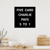 Five Card Charlie - Friends TV Show – ポスター (キッチン)