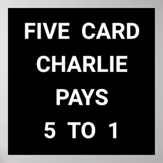 Five Card Charlie - Friends TV Show – ポスター