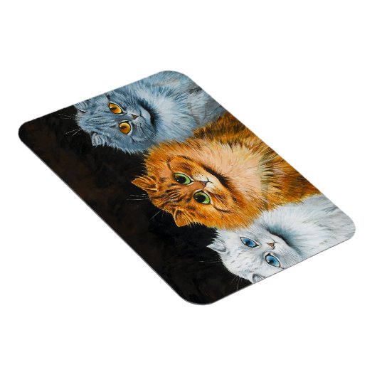 Five Cats by Louis Wain マグネット (右側)