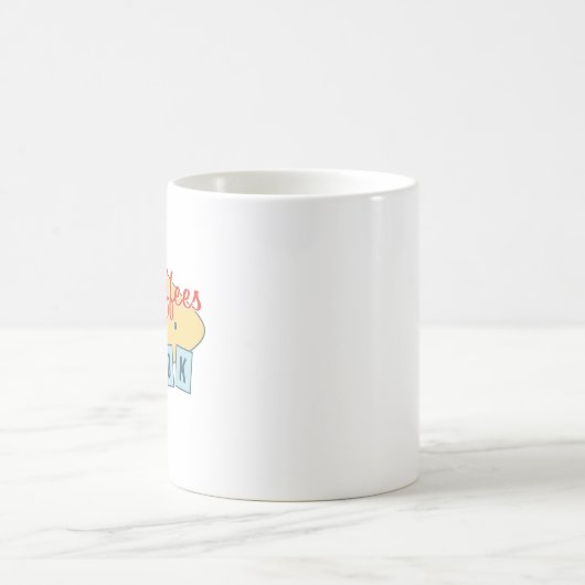 Five Coffees and a Book coffee mug (11oz) コーヒーマグカップ (中央)
