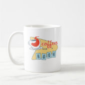 Five Coffees and a Book coffee mug (11oz) コーヒーマグカップ (左)