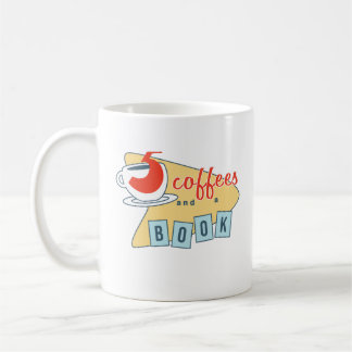Five Coffees and a Book coffee mug (11oz) コーヒーマグカップ