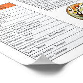 Five Elements Characteristics TCM ポスター (角)