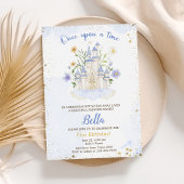 Five Ever A Princess  Castle 5th Birthday Party 招待状