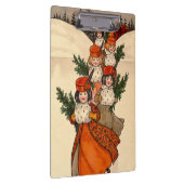 Five Girls With Furry Muffs - Florence Hardy クリップボード (右)