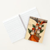 Five Girls With Furry Muffs - Florence Hardy ノートブック (内部)