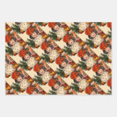 Five Girls With Furry Muffs - Florence Hardy ラッピングペーパーシート (正面3)