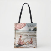 Five Go Down to the Sea トートバッグ (正面)