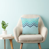 Five Large Chevron Stripes Pillow クッション (椅子)
