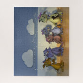 Five little dragons ジグソーパズル (縦)