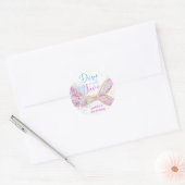 Five Mermaid 5誕生日に飛び込む5つ ラウンドシール (封筒)