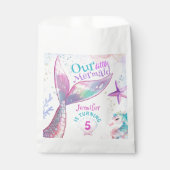 Five Mermaid 5誕生日に飛び込む フェイバーバッグ (正面)