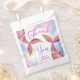 Five Mermaid 5誕生日に飛び込む フェイバーバッグ