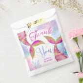 Five Mermaid 5誕生日に飛び込む フェイバーバッグ (封をした状態)