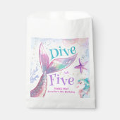 Five Mermaid 5誕生日に飛び込む フェイバーバッグ (正面)