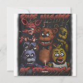 Five Nights at Freddy's シーズンカード (裏面)