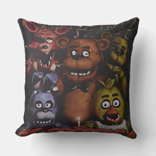 Five Nights at Freddy's Throw Pillow クッション (正面)