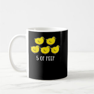 Five Of PEEP Funny Respiratory Therapist Therapy V コーヒーマグカップ