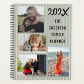 Five Photo Custom Family Planner プランナー手帳 (正面)