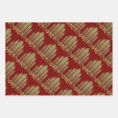 Five Rings The Pentateuch Cut-Out Stencil Motif 2 ラッピングペーパーシート (正面3)