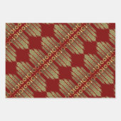 Five Rings The Pentateuch Cut-Out Stencil Motif 2 ラッピングペーパーシート (正面)