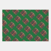 Five Rings The Pentateuch Cut-Out Stencil Motif 3 ラッピングペーパーシート (正面3)