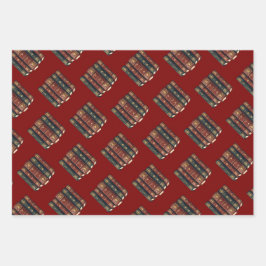 Five Rings The Pentateuch Cut-Out Stencil Motif 3 ラッピングペーパーシート