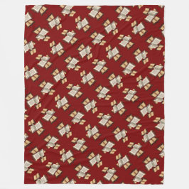 Five Rings The Pentateuch Cut-Out Stencil Motif 5 フリースブランケット