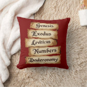 Five Rings The Pentateuch Cut-Out Stencil Motif 6 クッション (ブランケット)