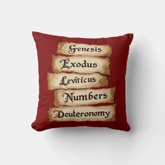 Five Rings The Pentateuch Cut-Out Stencil Motif 6 クッション (正面)