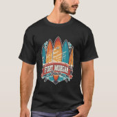 Five Surfboards Fort Morgan Beach Al Tシャツ (正面)