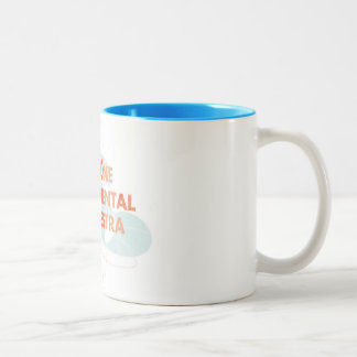 FiveOneの実験オーケストラのコーヒー・マグ ツートーンマグカップ