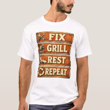 Fix Grill Rest Repeat Dad Handyman Grilling Relaxa