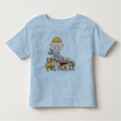 Fix It小さい氏-レンチのTシャツおよびギフト トドラーTシャツ (正面)