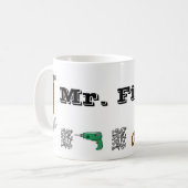 Fix It氏 コーヒーマグカップ (正面左)