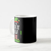 Fix It Elf Family Matching Group Christmas コーヒーマグカップ (正面左)