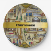 Fix It Handyman Tools氏 ペーパープレート (正面)