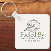 Fix-It VideosとFalse Hopeによって煽られる キーホルダー (正面)